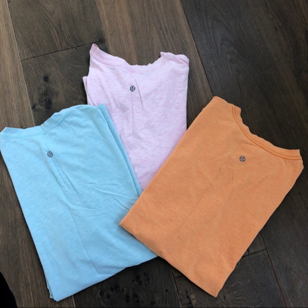 3 LuluLemon Shirts